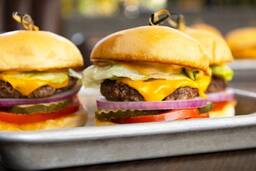 Wagyu Beef Sliders w/ Cheese