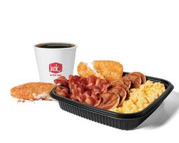 Jumbo Breakfast Platter w/ Bacon Combo