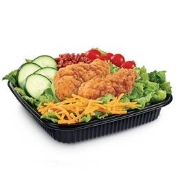 Chicken Club Salad (Crispy)