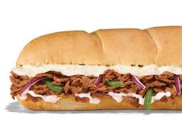 #1 The Philly Footlong Regular Sub