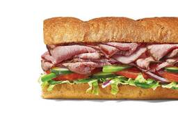 Roast Beef 6 Inch Regular Sub