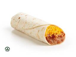 Bean & Cheese Burrito with Red Sauce