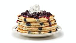 Double Blueberry Pancakes