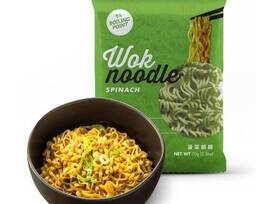 Spinach Wok Noodle