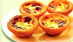 Portueguese Style Egg Tart (3 pcs) 葡式蛋撻 (3個)