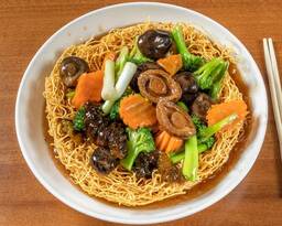 Albalone Seafood Crispy Noodles 鮑魚兩面黃