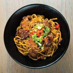 Garlic Shoyu Chicken Noodles