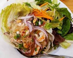 Glass Noodles Salad (Yum Woo Sen)