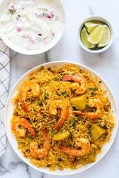 Biryani Tawa Shrimp