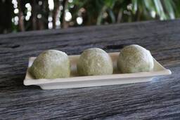 綠茶芝麻糍 Green Tea Sesame Mochi