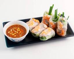 Goi Cuon (3 Large Shrimp+ Pork Spring Rolls)