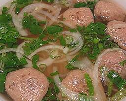 Pho Bo Viên (Beef Meat Balls only)