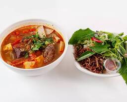 Canh Bun (shrimp paste noodles)