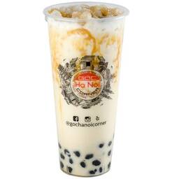 Salted Caramel Milk Tea