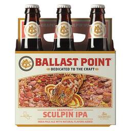 Ballast Point Grapefruit Sculpin - 12 oz Bottles/6 Pack
