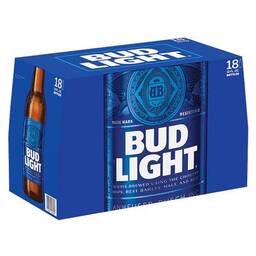 Bud Light Bottles - 12 oz Bottles/18 Pack