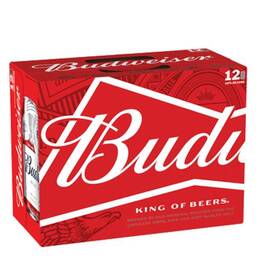 Budweiser Cans - 12 oz Cans/12 Pack