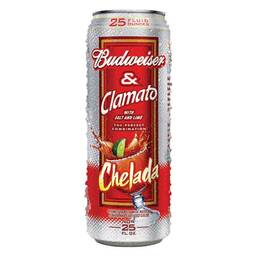 Budweiser Chelada Cans - 25 oz Can/Single
