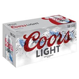 Coors Light Can - 12 oz Cans/18 Pack