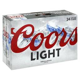 Coors Light Can - 12 oz Cans/24 Pack