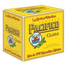 Pacifico Clara Bottles - 12 oz Bottles/12 Pack