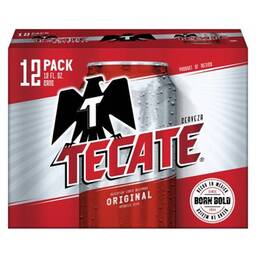 Tecate Cans - 12 oz Cans/12 Pack