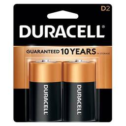 Duracell Batteries D - D/2 Pack