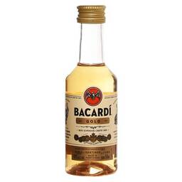 Bacardi Gold Rum - 50ml/Single