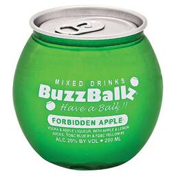 Buzzballz Forbidden Apple - 200ml/Single
