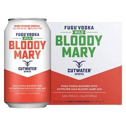 Cutwater Mild Bloody Mary - 12 oz Cans/4 Pack