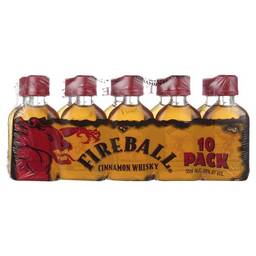 Fireball Cinnamon Whisky - 50ml/10-pack