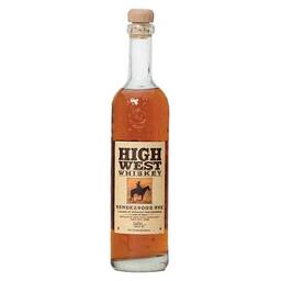 High West Rye Whiskey Rendezvous - 750ml/Single