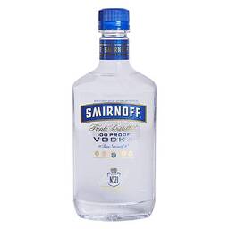 Smirnoff Blue 100 Proof - 200ml/Single