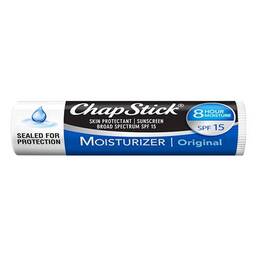 Chapstick Moisturizing Lip Balm Original - 0.15 oz/Single
