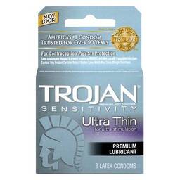 Trojan Ultra Thin - 3 Pack/Single