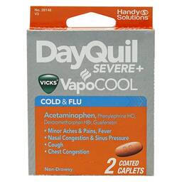 Vicks DayQuil Severe Cold & Flu Relief LiquiCaps - 325 mg/2 Count