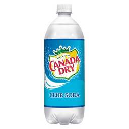 Canada Dry Club Soda - 1L Bottle/Single