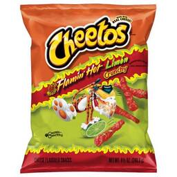 Cheetos Flamin Hot Limón - 3.38 oz/Single