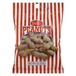 Fresh Pak Peanuts Salted - 8 oz/Single
