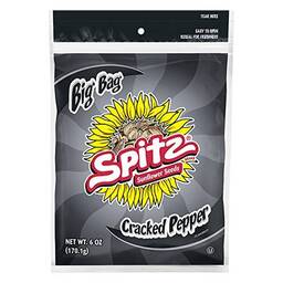 Spitz Cracked Pepper Sunflower Seeds - 6 oz Bag/Single