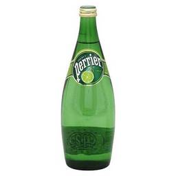 Perrier Sparkling Water Lime - 25.3 oz Bottle/Single