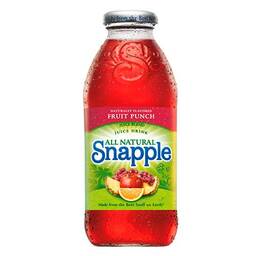 Snapple Fruit Punch - 16 oz Bottle/Single