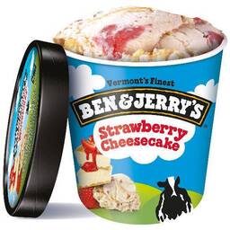 Ben and Jerry's Strawberry Cheesecake