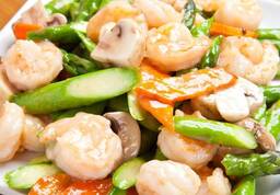 Shrimp with Asparagus