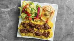 Lamb Kabob Plate