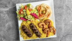 Shrimp & Kafta Kabob