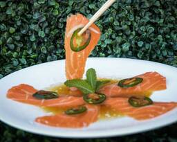 Truffle Salmon Carpaccio