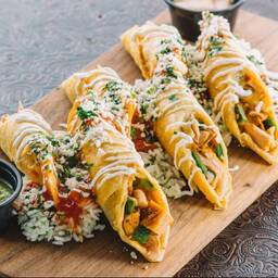 Crispy Chicken Flautas