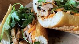 Grilled 5-Spice Chicken Banh Mi