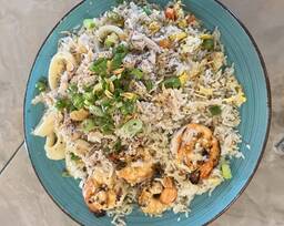 Fried Rice with Seafood